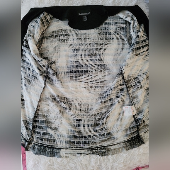 Frank Lyman Design Zip Up Jacket size 8 - Picture 4 of 9